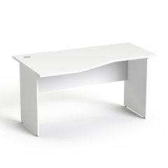Białe biurko do biura SV-22  szer. 140 cm