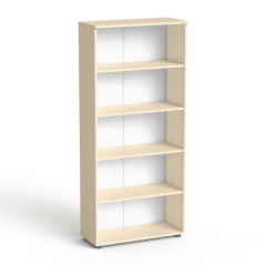 Regał biurowy na dokumenty i segregatory SV-02 M brzoza 