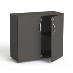 Komoda do biura z zamkiem SV-10 M grafit 80 cm
