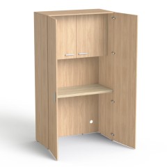 Mały aneks do biura SVK-500 dąb amber/dąb