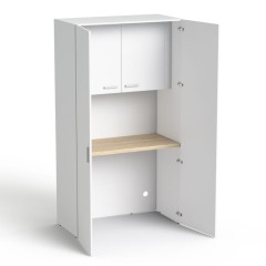 Jasny aneks kuchenny SVK-500 biały dąb