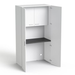 Nowoczesny aneks SVK-500 biały czarny