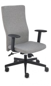 Krzesło biurowe Team Plus szary BN05