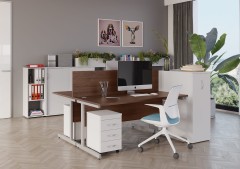 Zestaw do biura dla dwojga