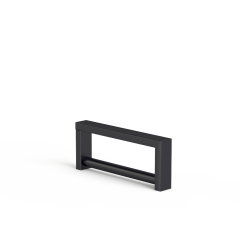 Długi wieszak biurowy SV-72 czarny