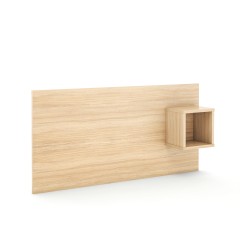 Panel na ścianę z półką HA-9 dąb amber