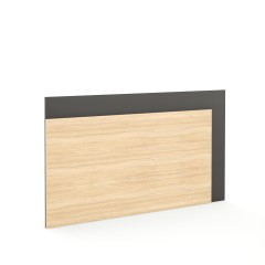 Panel-zagłówek prawy HM-7 (Zestawy kolorów: Grafit + Dąb Amber)