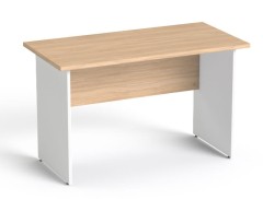 Tanie biurko do biura noga płytowa - konfigurator