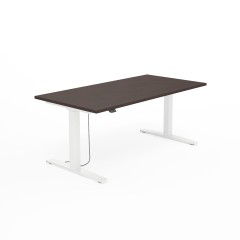 Biurko SV-303 orzech na stelażu białym