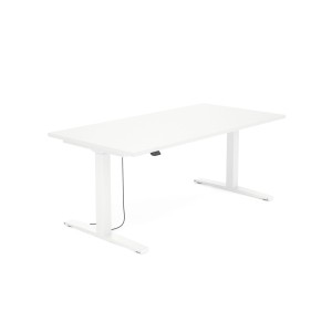 Biurko SV-303 biały na stelażu białym