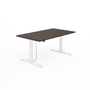 Biurko SV-302 orzech na stelażu białym